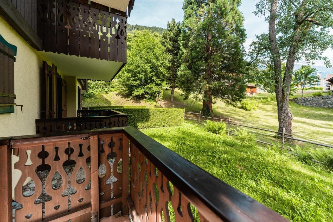 Charming Apartment With Balconies 5Min From The Bettex Gondola Saint-Gervais-les-Bains Eksteriør billede